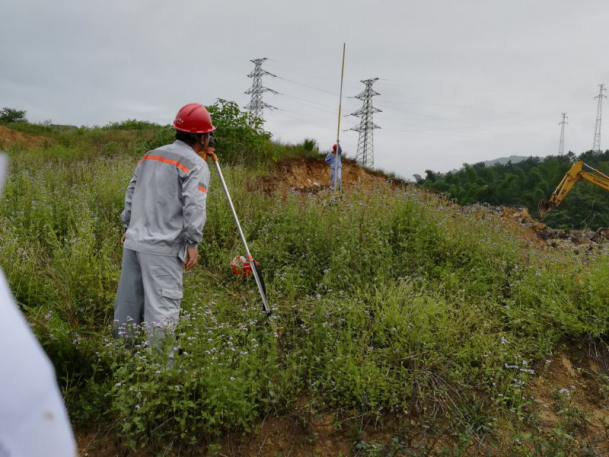 110kV新桂送變電工程 （110kV新桂變電站工程）土方量復(fù)核